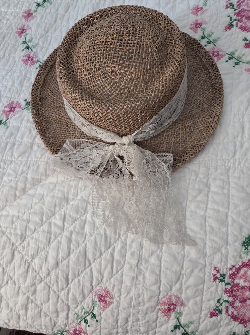 Straw Fedora Hat